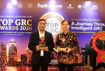 Bank Muamalat Raih 2 Penghargaan TOP GRC Awards 2026, Perkuat Tata Kelola dan Manajemen Risiko